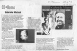 Gabriela Mistral Gabriela Mistral