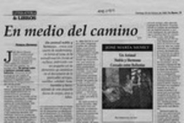 En medio del camino  [artículo] Patricia Espinosa.