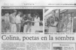 Colina, poetas en la sombra  [artículo].