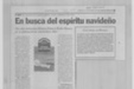 En busca del espíritu navideño En busca del espíritu navideño