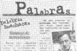Palabras huachacas