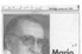 Mario Gómez y su testimonio  [artículo] Quirino.