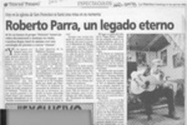 Roberto Parra, un legado eterno Roberto Parra, un legado eterno