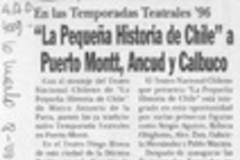"La Pequeña historia de Chile" a Puerto Montt, Ancud y Calbuco