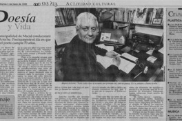 Poesía y vida Poesía y vida
