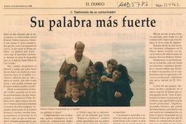 Su palabra más fuerte Su palabra más fuerte