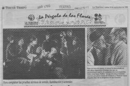 Agitadas noches de ensayo  [artículo] Leopoldo Pulgar I.