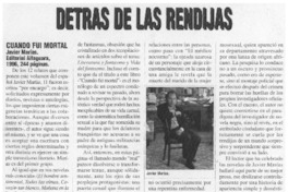 Detrás de las rendijas Detrás de las rendijas