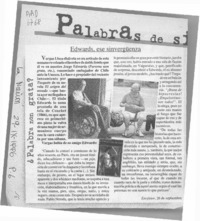 Edwards, ese sinverguenza  [artículo].