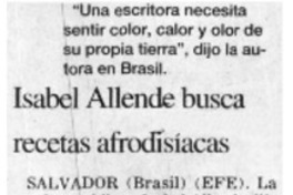 Recetas afrodisiacas busca Isabel Allende Recetas afrodisiacas busca Isabel Allende