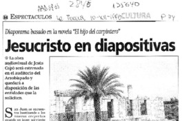 Jesucristo en diapositivas  [artículo].
