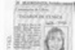 Pájaros de ceniza  [artículo] Rocío L'Amar.