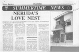 Neruda's love nest Neruda's love nest