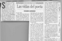 Las vidas del poeta Las vidas del poeta
