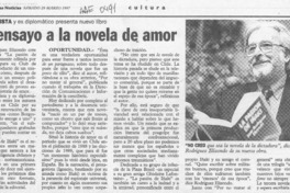 Del ensayo a la novela de amor  [artículo].
