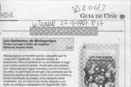 Los fantasmas de Malaspúlgas  [artículo] Lilioska Yancovich.