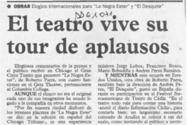 El Teatro vive su tour de aplausos  [artículo].