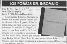 Los poemas del insomnio Los poemas del insomnio