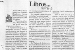 Libros --  [artículo] Fernando Quilodrán.