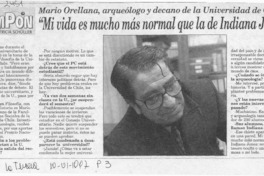 "Mi vida es mucho más normal que la de Indiana Jones"  [artículo] Patricia Schüller.