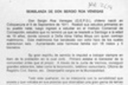 Semblanza de don Sergio Roa Venegas  [artículo] Angelina Sofía Schubert.