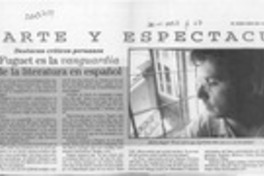 Fuguet es la vanguardia de la literatura en español  [artículo].