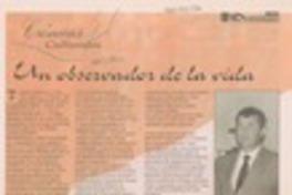 Un observador de la vida Un observador de la vida