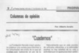 "Cuadernos" "Cuadernos"