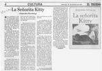 La señorita Kitty  [artículo] Ency Hernández Caballero.