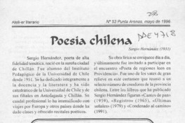 Poesía chilena Poesía chilena