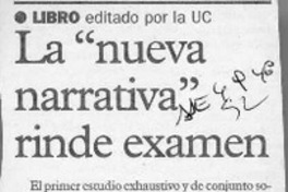La "Nueva narrativa" rinde examen La "Nueva narrativa" rinde examen