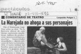 La marejada no ahoga a sus personajes  [artículo] Leopoldo Pulgar I.
