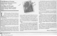 Una broma en verano  [artículo] Mónica Balmaceda I.