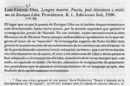 Lengua muerta