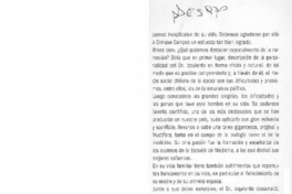 Una vida por la vida  [artículo] Carlos Quintana Villar.