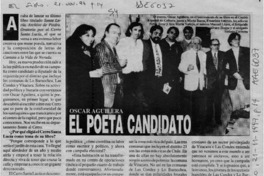 El poeta candidato El poeta candidato