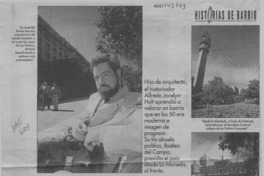 Jocelyn-Holt en el barrio civico  [artículo] Miguel Laborde.