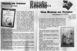 Reseña de libros