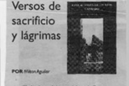 Versos de sacrificio y lágrimas