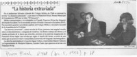 "La Historia extraviada"  [artículo].