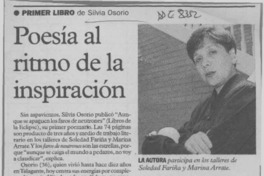 Poesía al ritmo de la inspiración  [artículo].