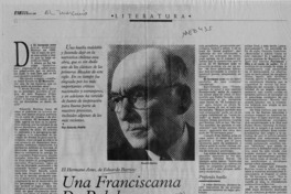 Una franciscanía de palabras Una franciscanía de palabras