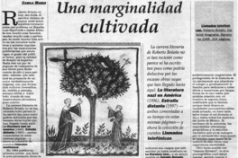 Una marginalidad cultivada Una marginalidad cultivada