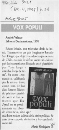 Un libro de bolsillo para la inteligencia emocional  [artículo] Hernán Narbona V.