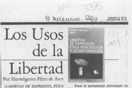 Los usos de la libertad Los usos de la libertad