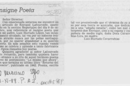 Insigne poeta