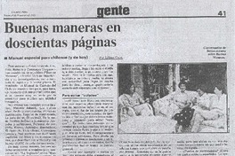 Buenas maneras en doscientas páginas