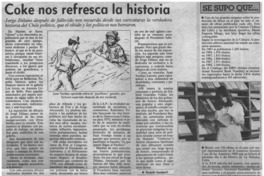 Coke nos refresca la historia