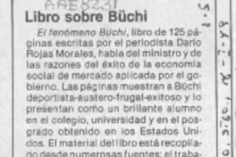 Libro sobre Büchi  [artículo].