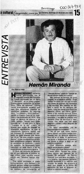 Hernán Miranda  [artículo] Plinio el Viejo.
